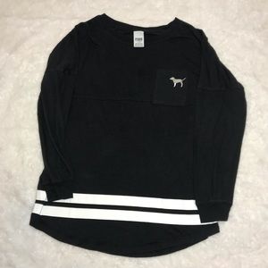 PINK VS Long Sleeve Bling Shirt